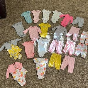 Baby girl preemie clothes